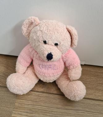 Zachte pluche teddybeer van het merk Dake en Zn. ong 18cm