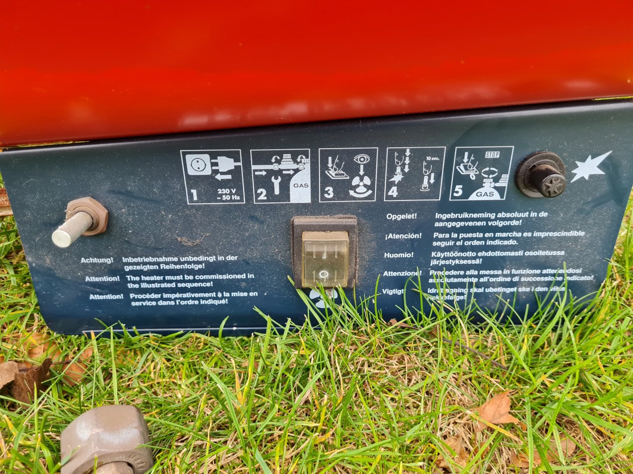 Warmtekanon / blazer op  gas  Einhell HGG 145