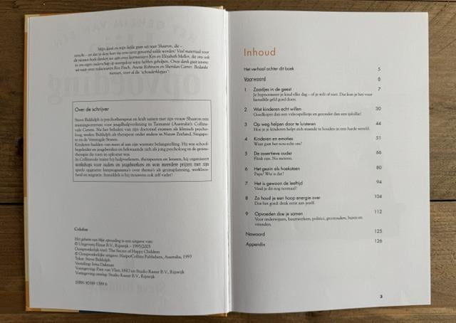 Het geheim van een blije opvoeding, Steve Biddulph