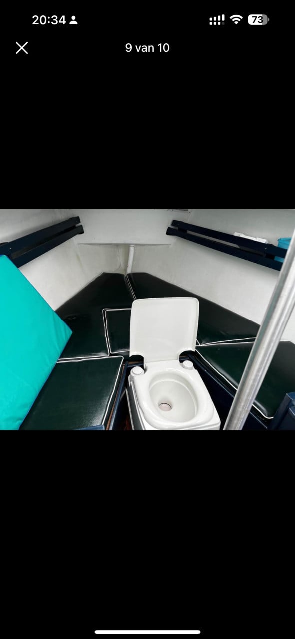Kajuitzeilboot kievit 6.80 eventueel met motor elektrisch