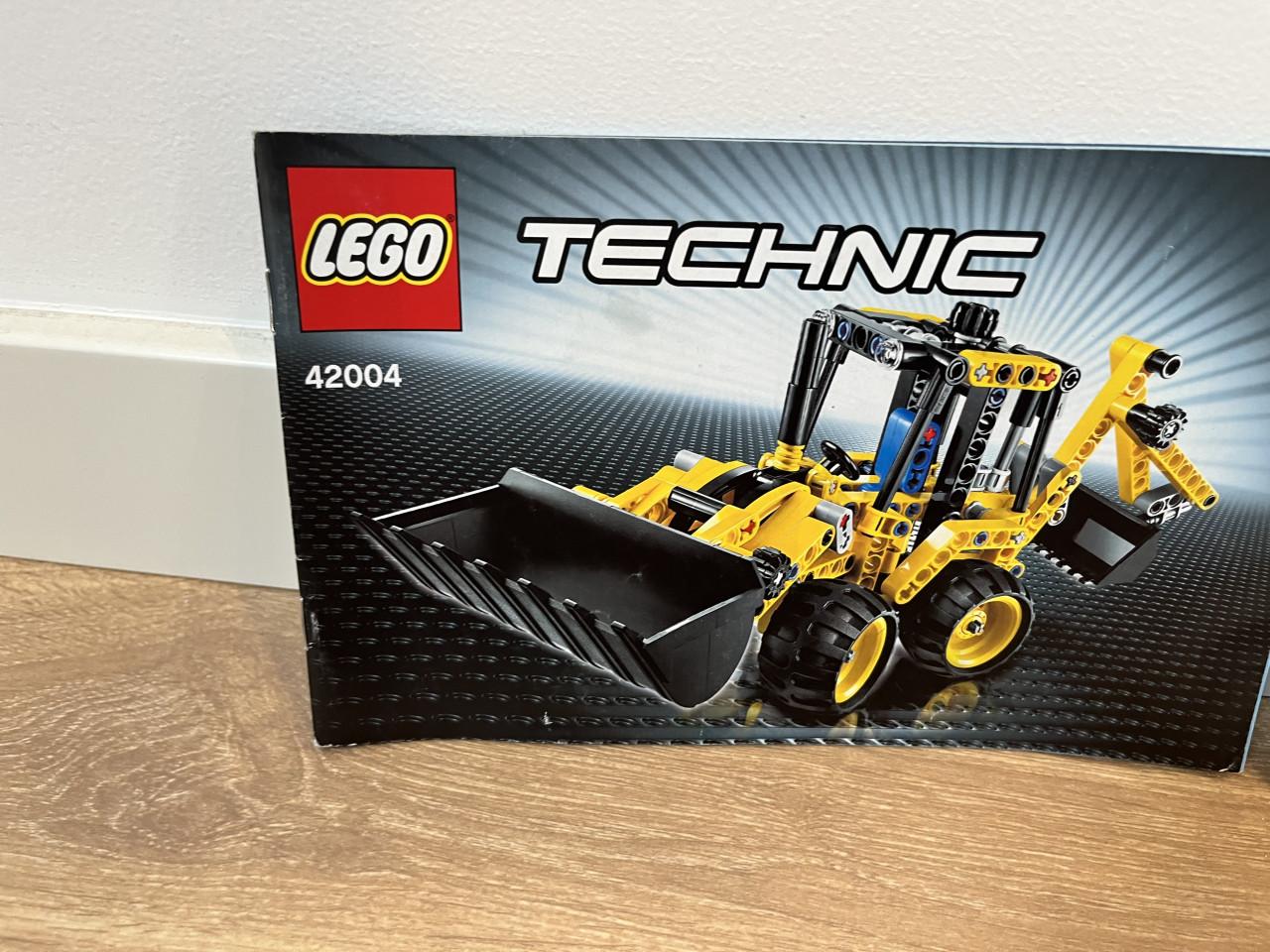 LEGO mini backhoe loader