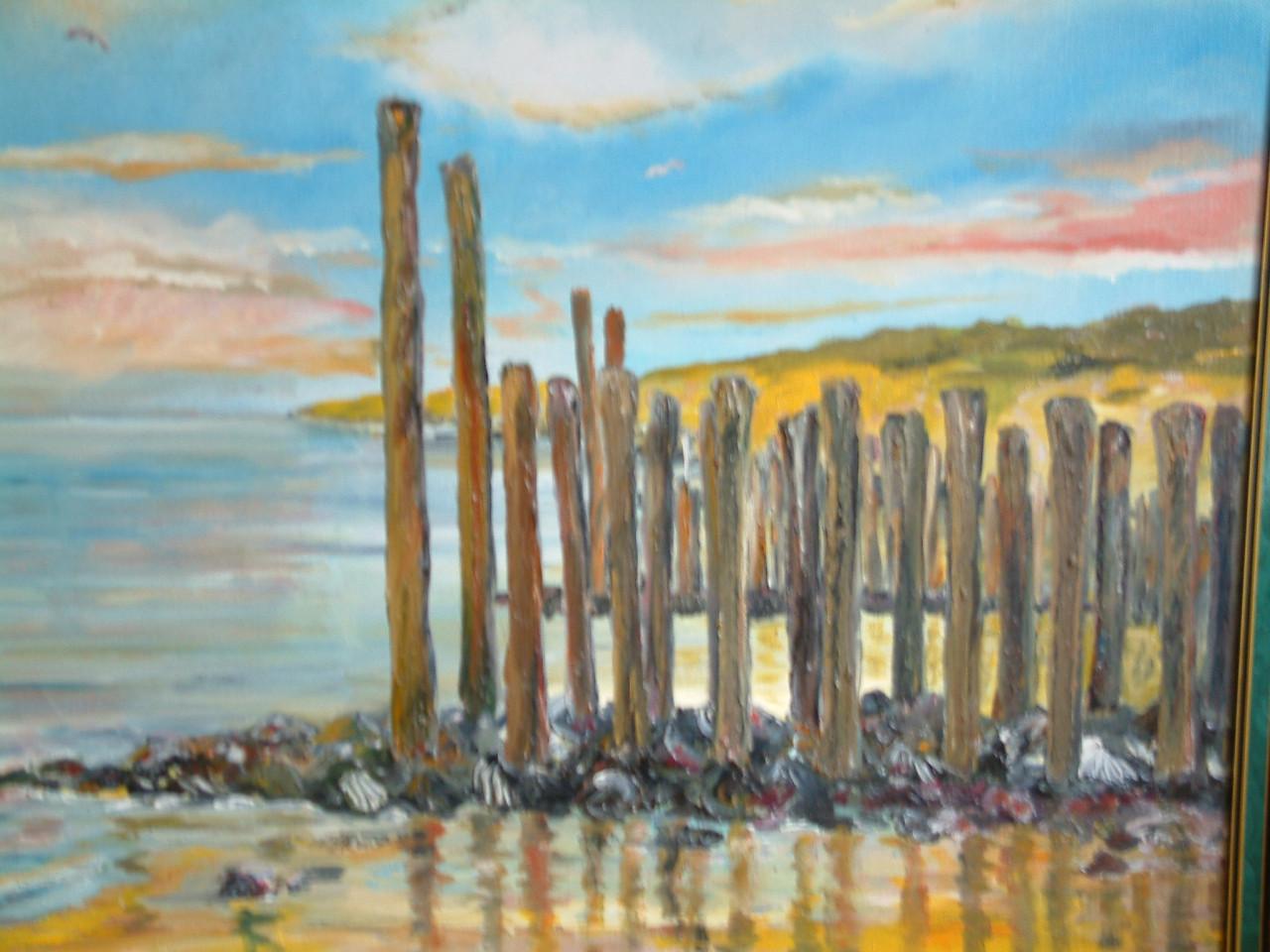 Hengst-botters   oude visserij zeil jac Caljouw Arnemuiden