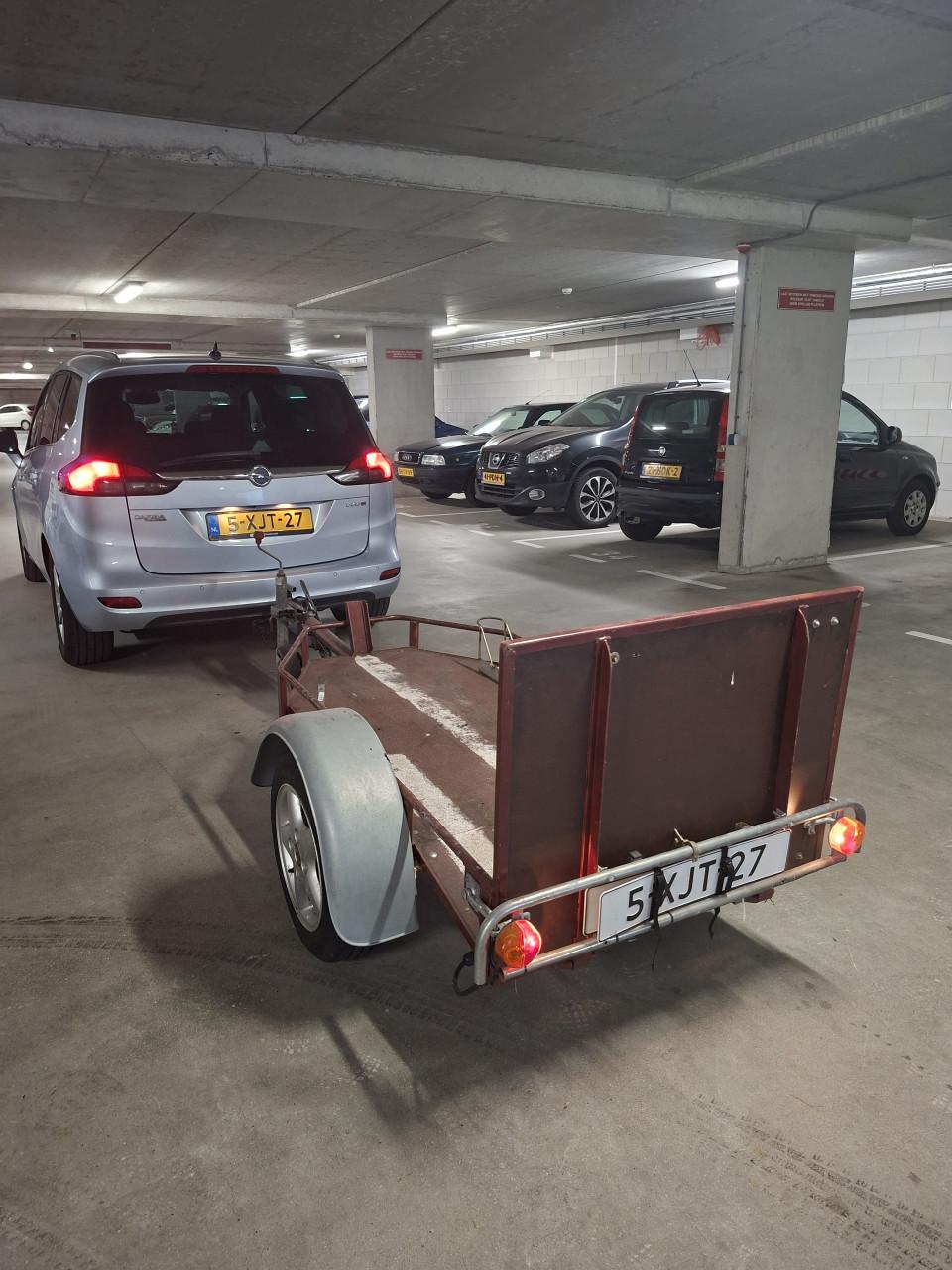 Kar voor scootmobiel en fiets