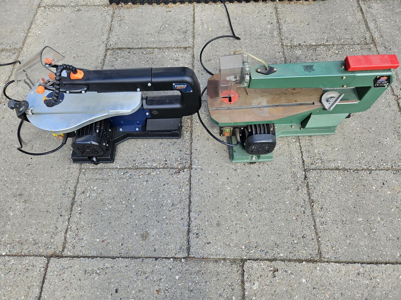 2 elektrische figuurzagen