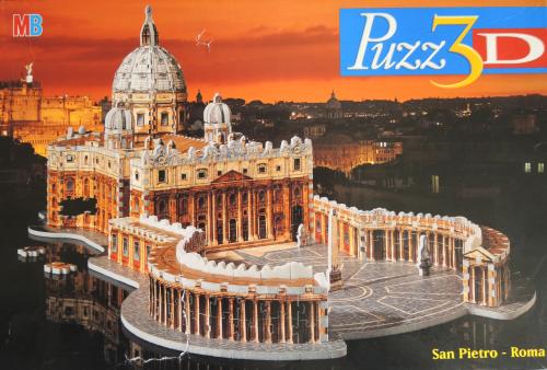 3D Puzzel - San Pietro / Sint-Pietersbasiliek - Rome