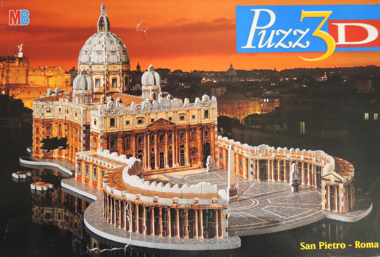 3D Puzzel - San Pietro / Sint-Pietersbasiliek - Rome