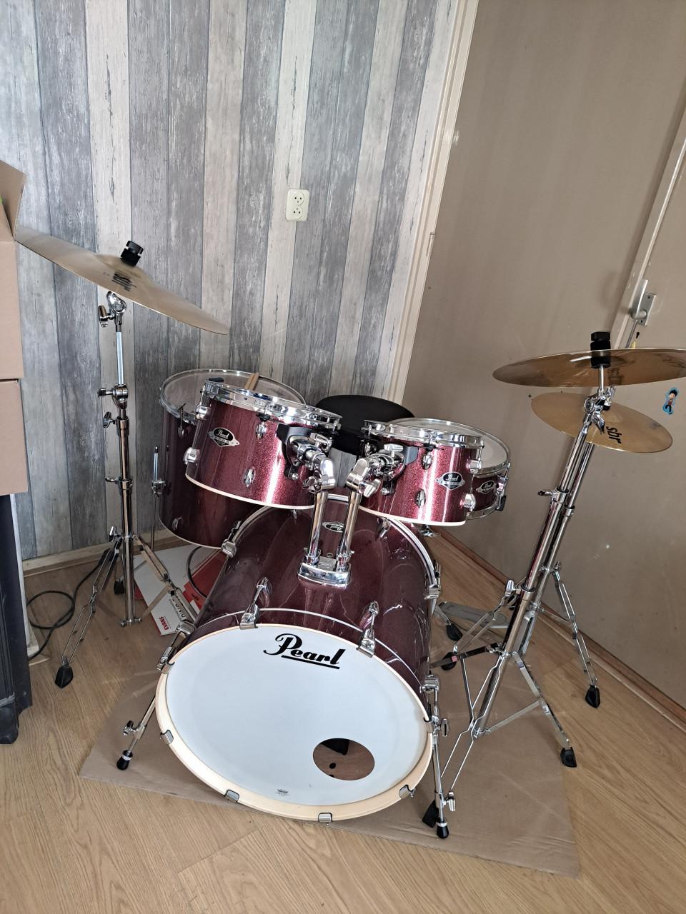Te koop pearl drumstel