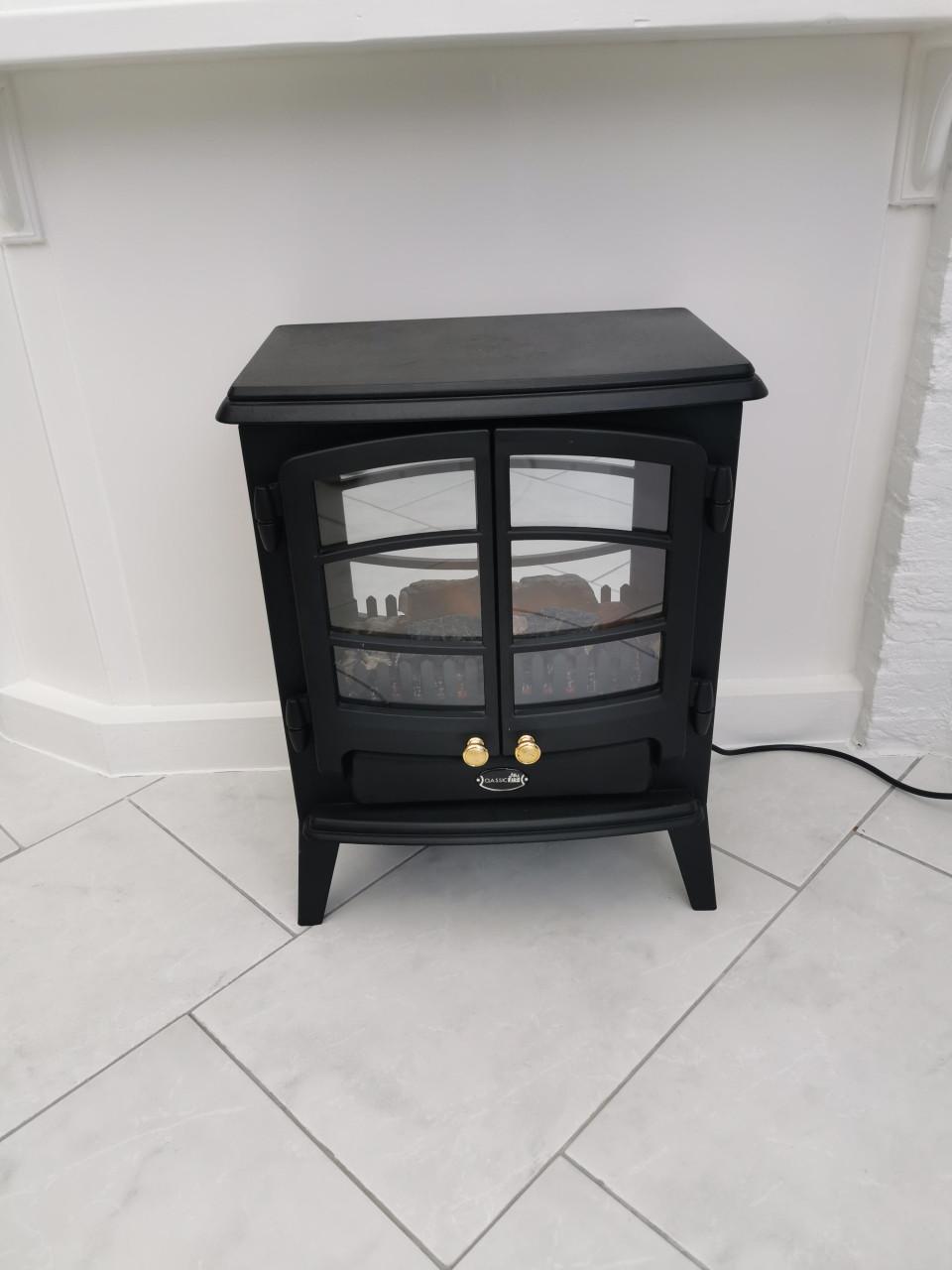 Electrische haard met verwarmingsfunctie