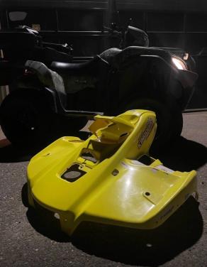 Front fender suzuki king quad