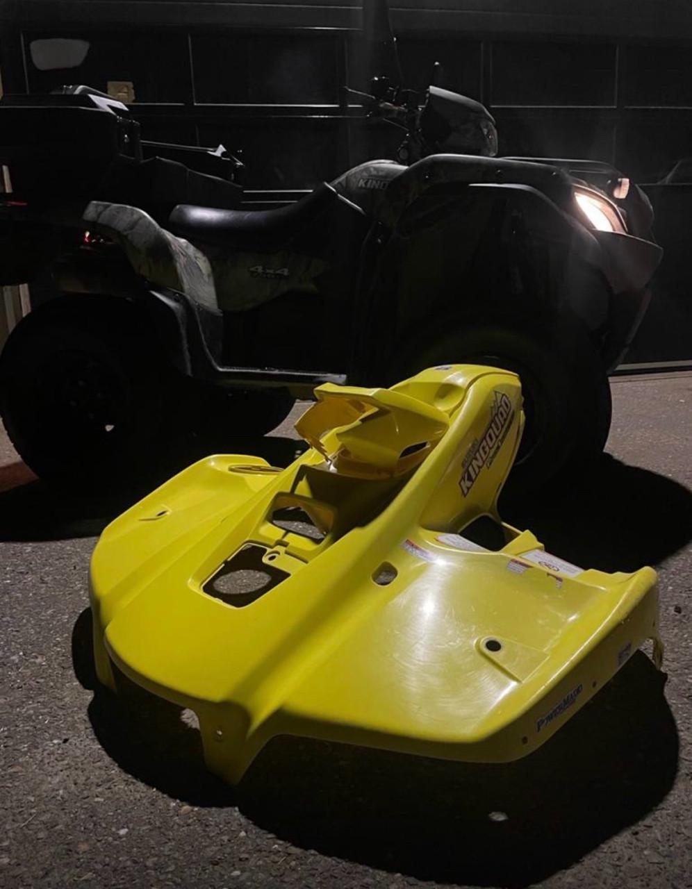 Front fender suzuki king quad