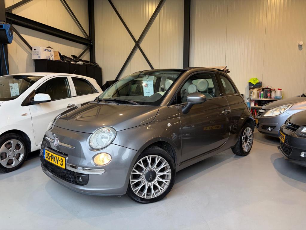 Fiat 500 C 1.2 lounge/automaat/134.000 nap/airco/lichtmetaal/
