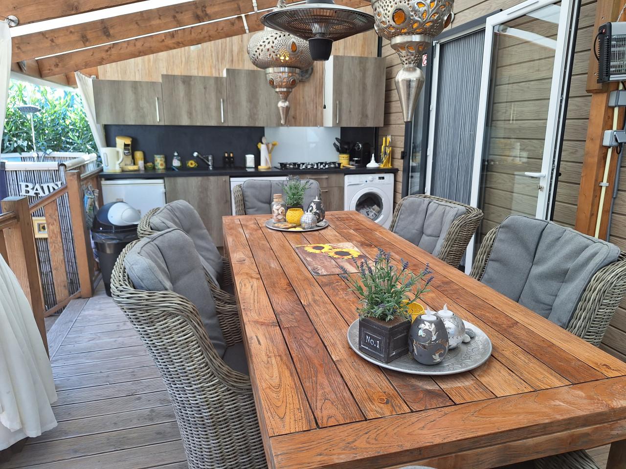 Zeer mooie mobilhome te huur aan de Middellandse Zee in Frankrijk