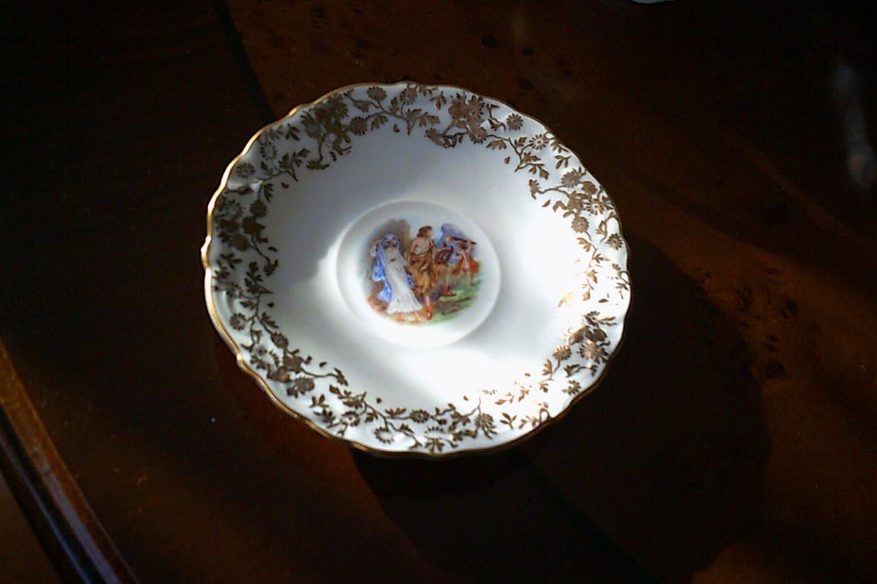6-persoons PORSELEINEN mokka servies ...