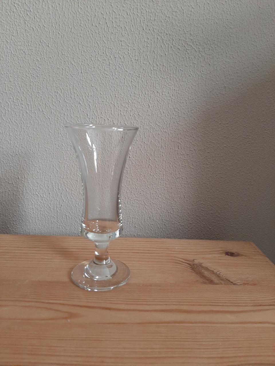 VINTAGE - 6 ORGINELE JENEVER GLAASJES