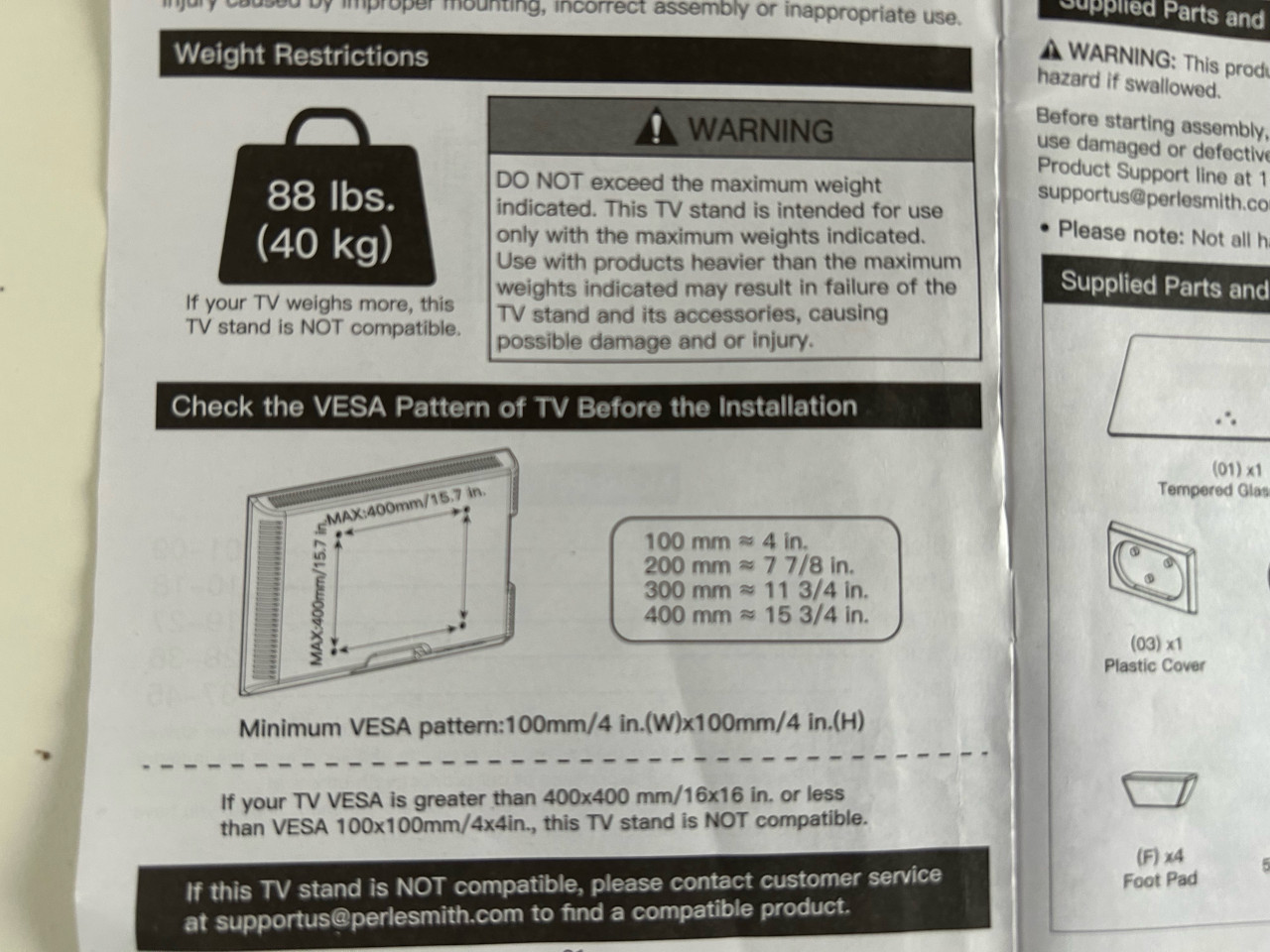 TV STANDAARD