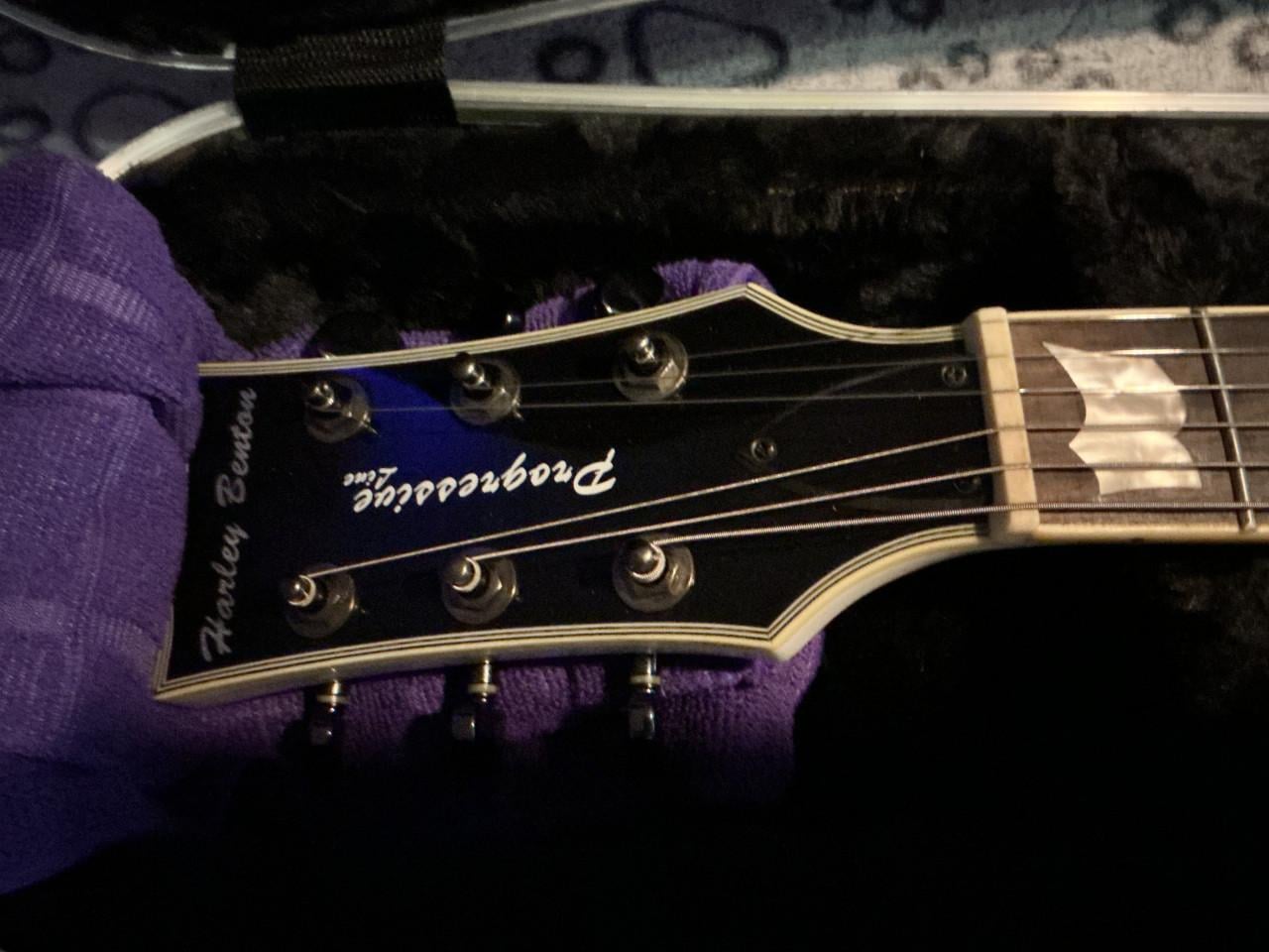 Harley Benton L1000 progressive guitar (ESP-active gerelateerd)