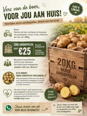 Bezorgen van aardappelen