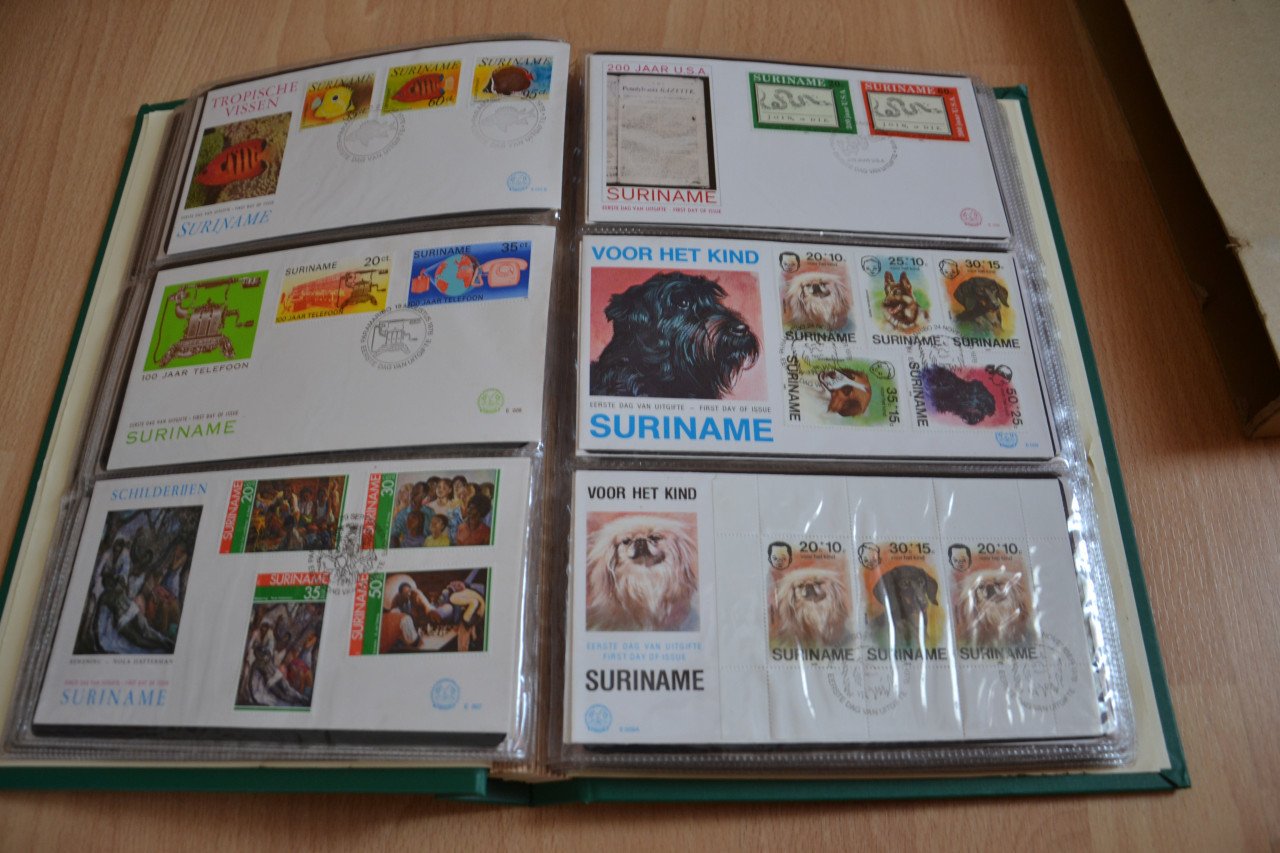 Postzegels suriname
