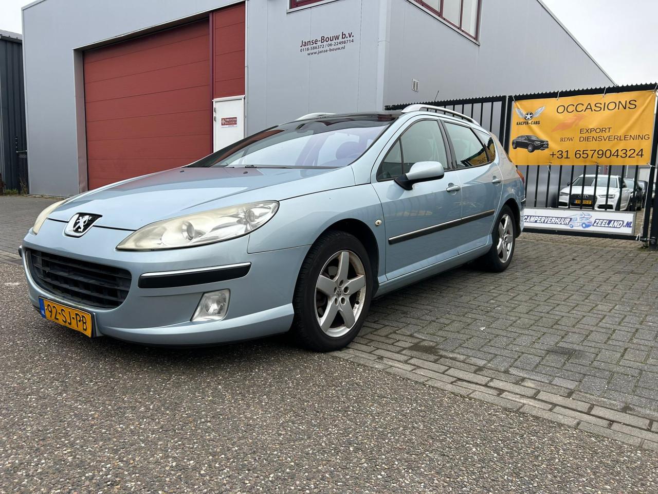 Peugeot 407 SW 2.0-16V XS FULL OPTION!! ZO INGERUILD MAG OOK ZO MEE!
