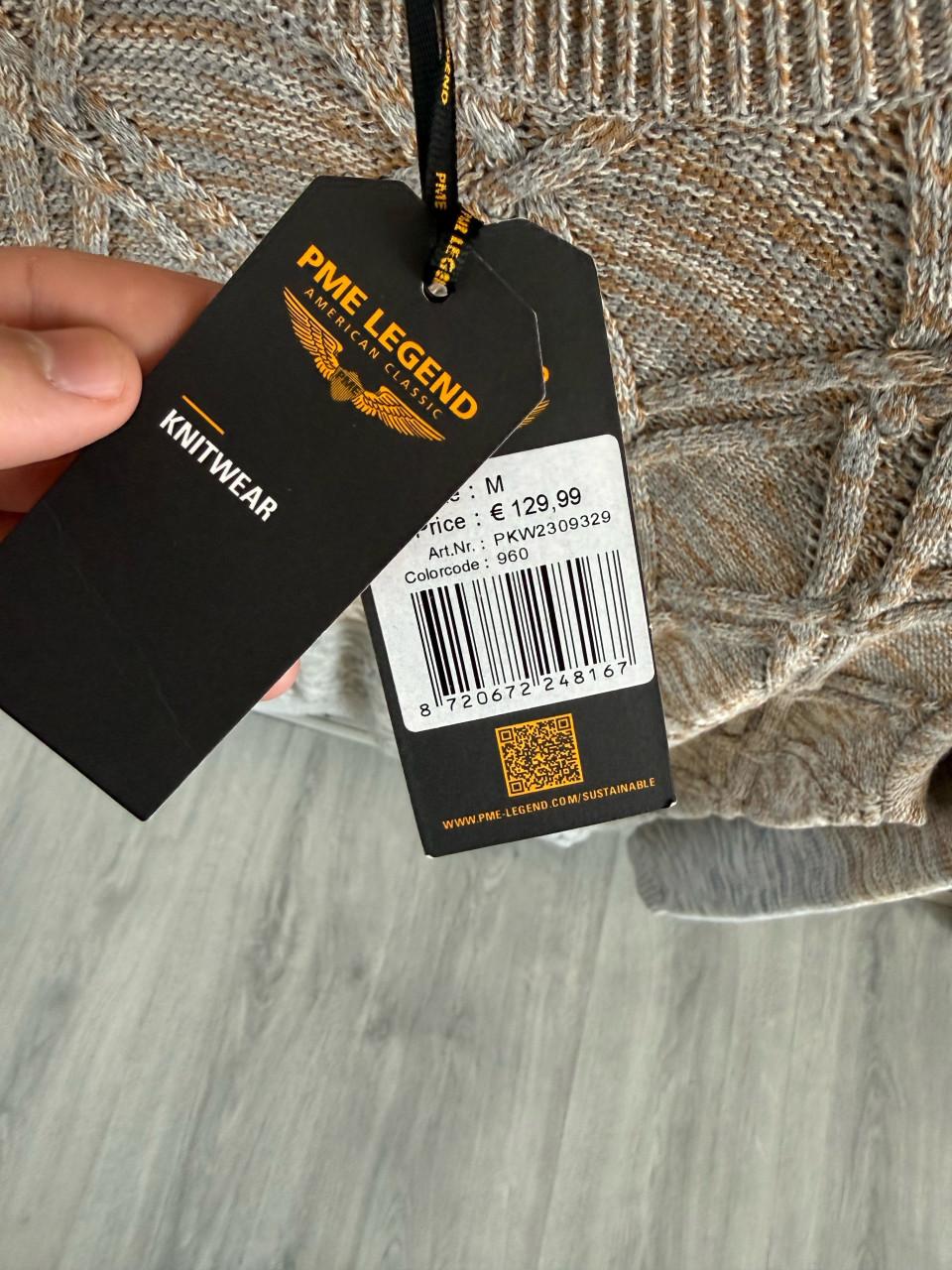 PME Legend trui maat M nieuw met kaartjes