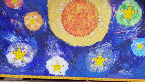 Schilderijen *** Diverse Verzameling Kunst "ABSTRACT