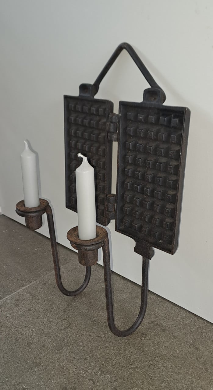 Wafelijzer (omgebouwd)