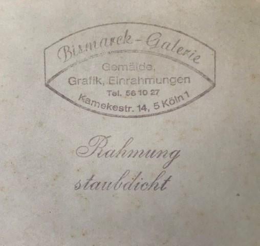 Schilderij Original Stahlstich