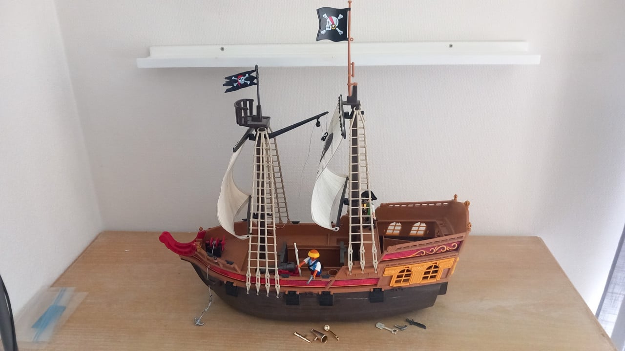 Playmobil piratenschip setnr 5135