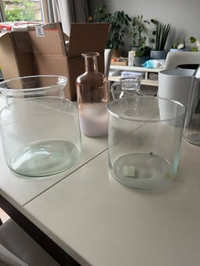 Vazen en bloempotten