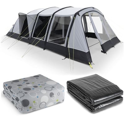 ZGAN 6 persoons tent - Kampa Croyde 6 Air TC