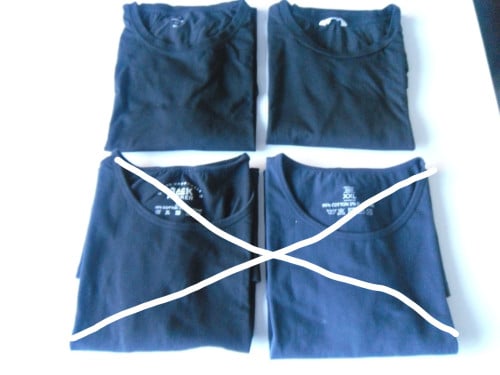 2 ZWARTE T-SHIRTS XXL