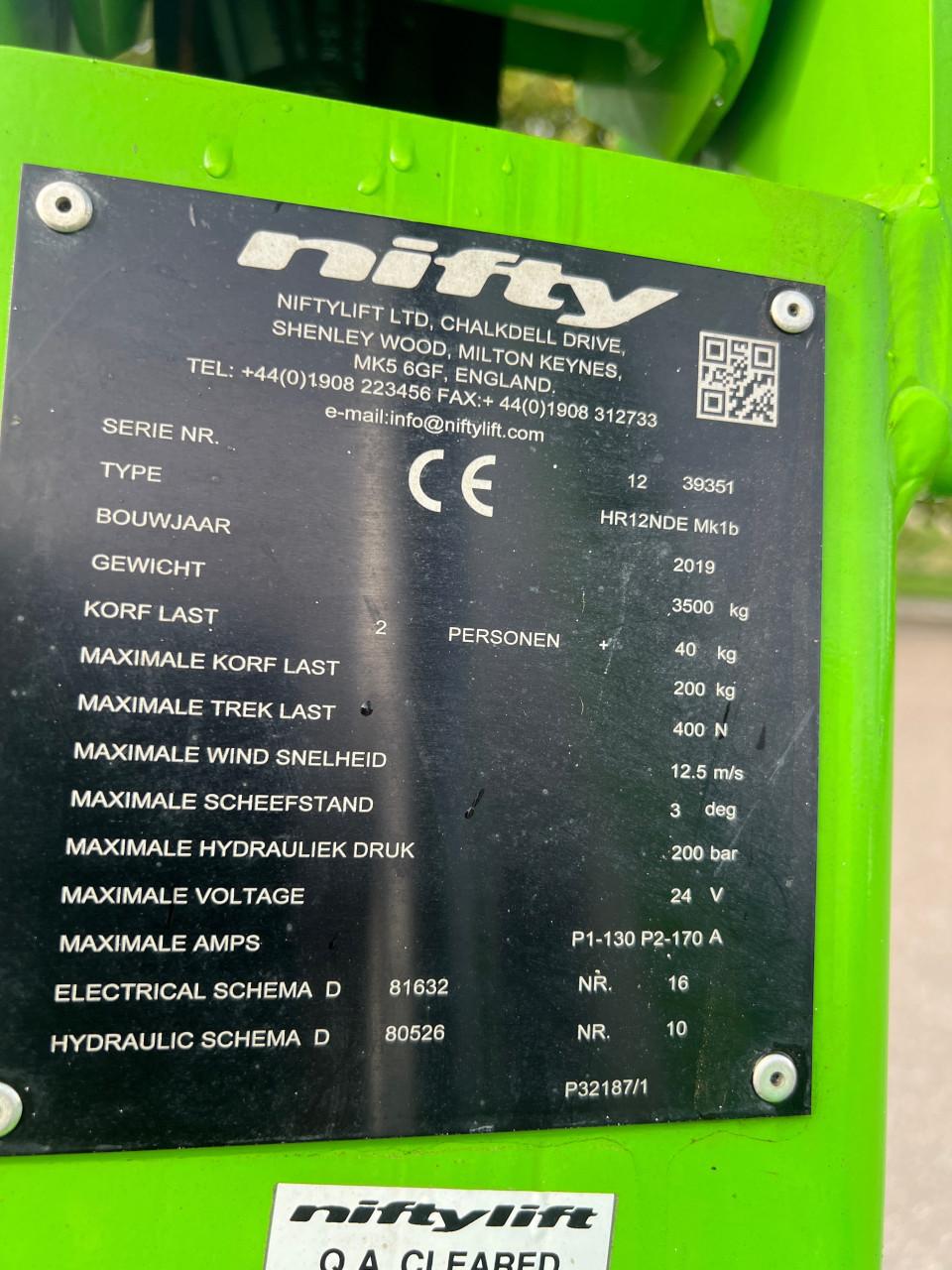 Nette niftylift HR12NDE
