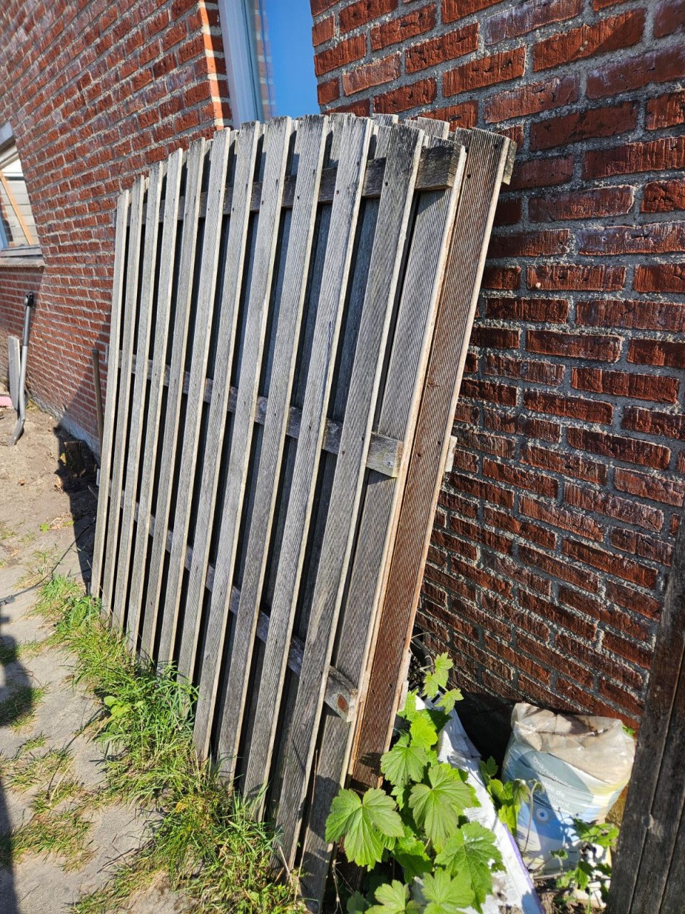 Hardhouten schuttingpanelen