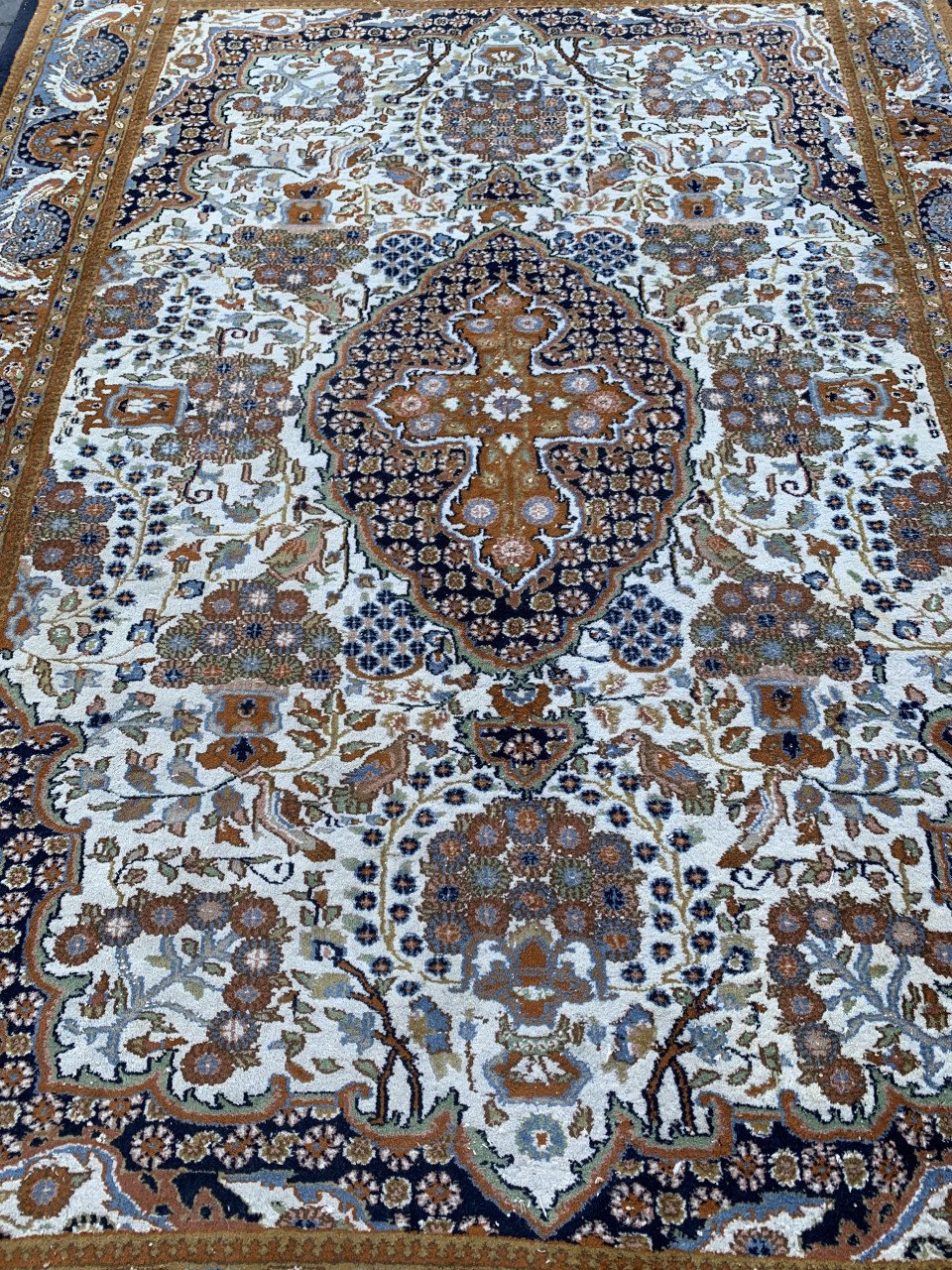 ✨Prachtig Sfeervol Handgeknoopt Vintage Vloerkleed✨