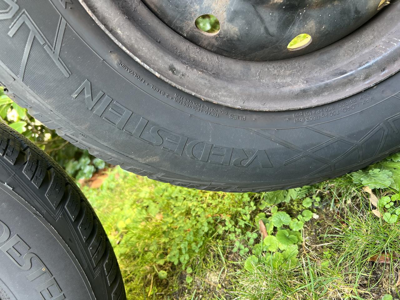 4 Vredestein Winterbanden 1 seizoen gebruikt