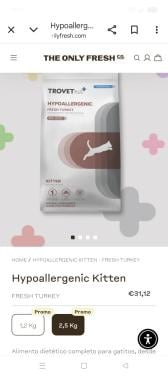 Trovet Hypoallergenic Kitten