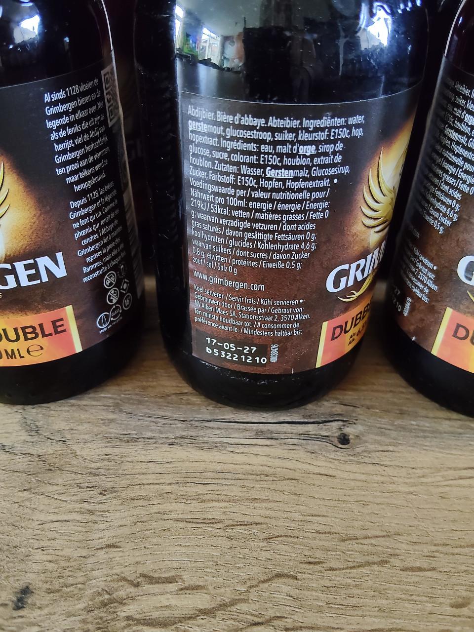 6-packs Grimbergen dubbel speciaalbier
