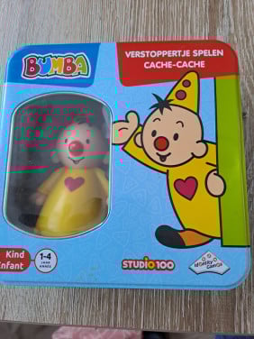 Bumba  spel 1 in blikken verpakking en 1 in kartonnen verpakking