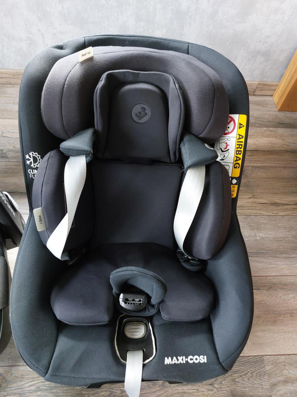 Maxi-Cosi 360 Set | Pebble 360 + Pearl 360 + FamilyFix 360 Base | Compleet