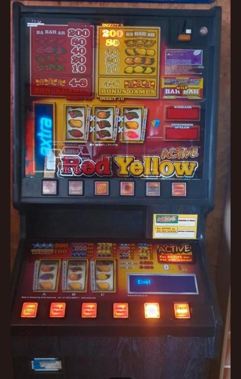 Nette Red yellow op euro halversie