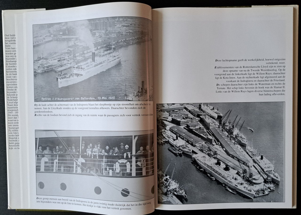INDIE BOOTREIS - Herinneringen 1920-1940 - Hans Boomsma en JB Mangé - 1991