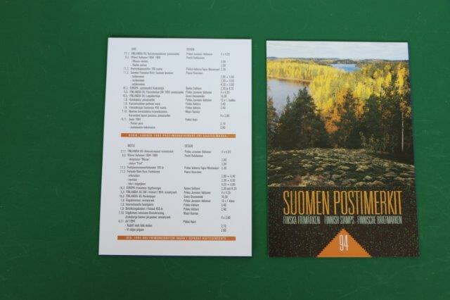 Finse postzegels Suomen Postimerkit 1992: 1 x postfris