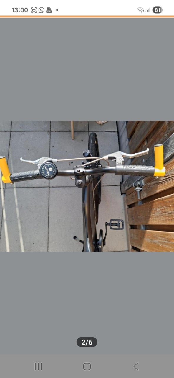 Alpina fiets 22 inch, jongetje.