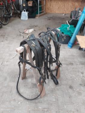Enkelspan tuig Shetlander(zonder hoofdstel)
