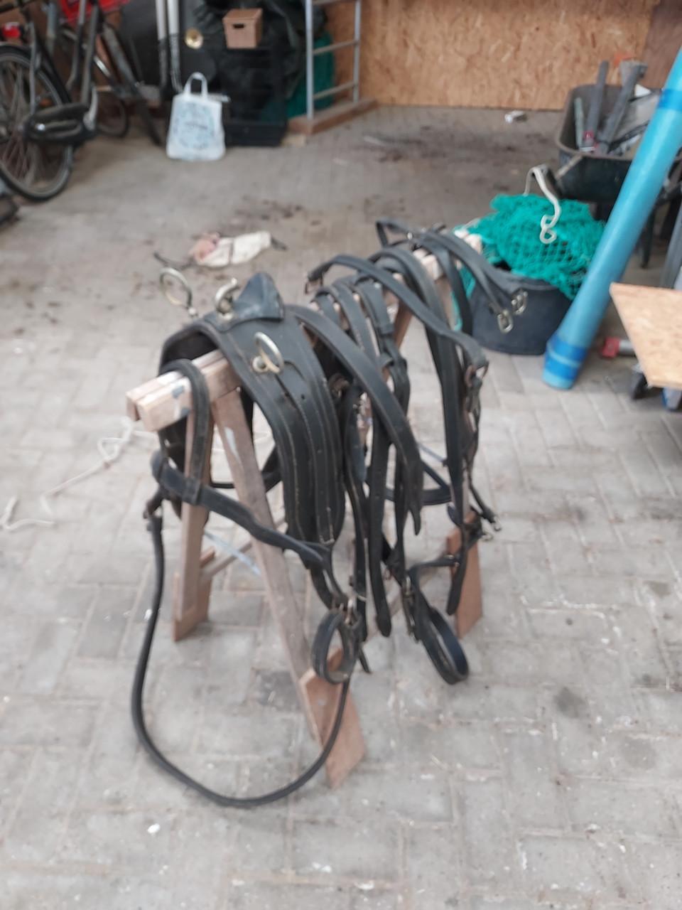 Enkelspan tuig Shetlander(zonder hoofdstel)
