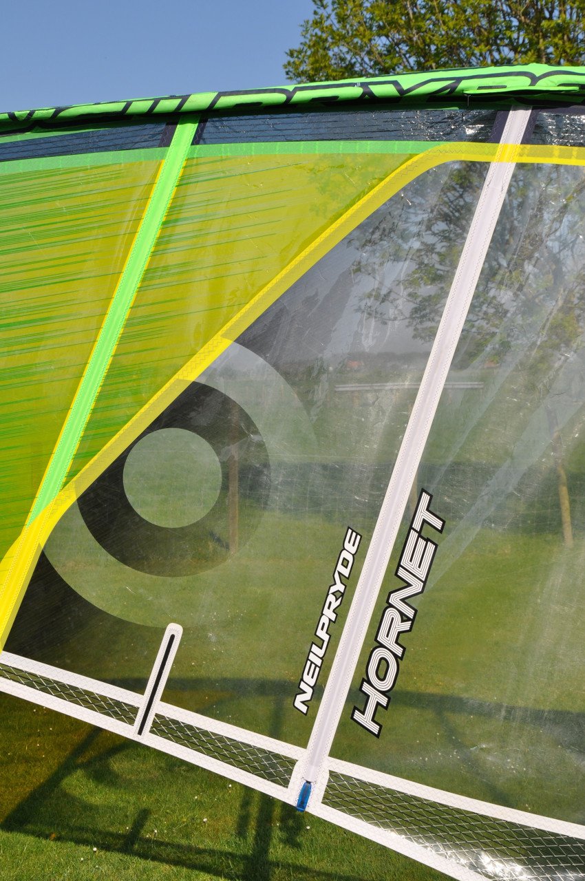 7.2m2 NeilPryde Hornet, Twin-Cam Freeride zeil