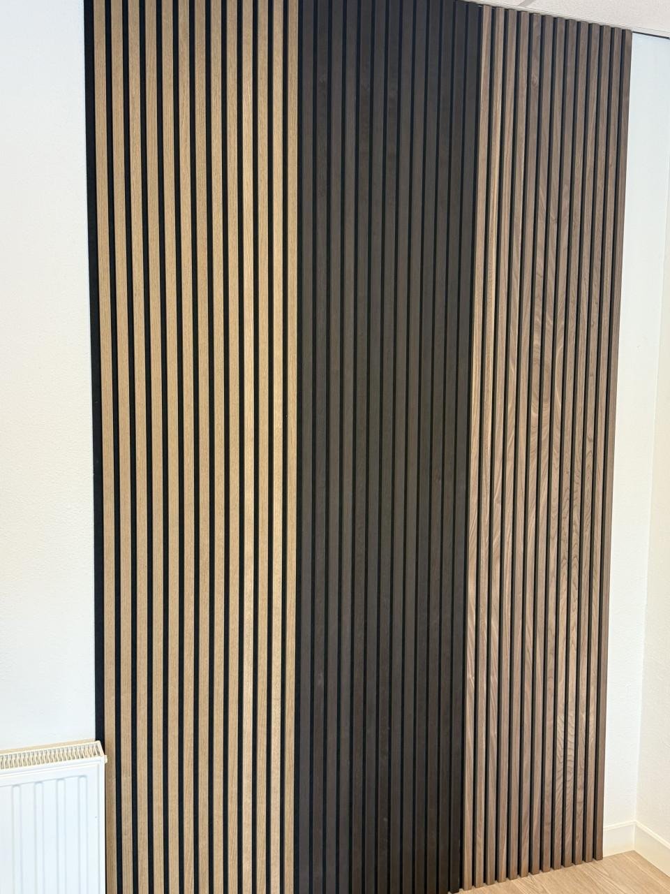 Silentlines akoestische wandpanelen hout 8 verschillende kleuren