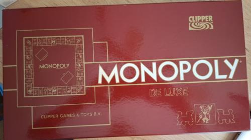 Monopoly de Luxe ~ Clipper. Klassiek bordspel voor 2 – 6 spelers