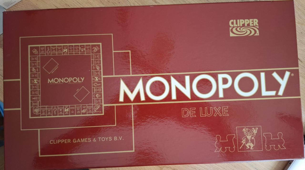 Monopoly de Luxe ~ Clipper. Klassiek bordspel voor 2 – 6 spelers