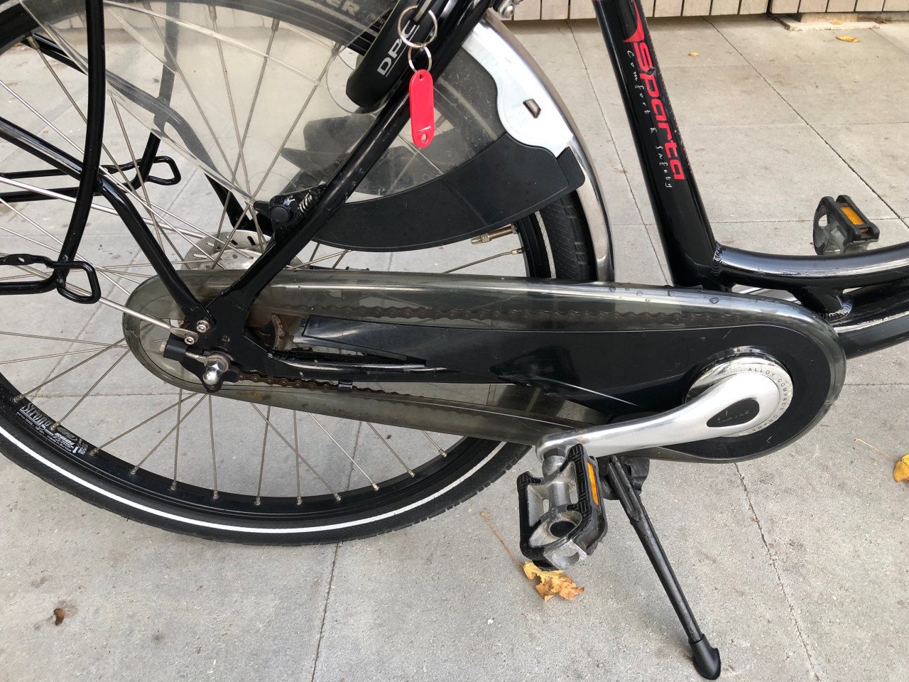 Nette damesfiets.